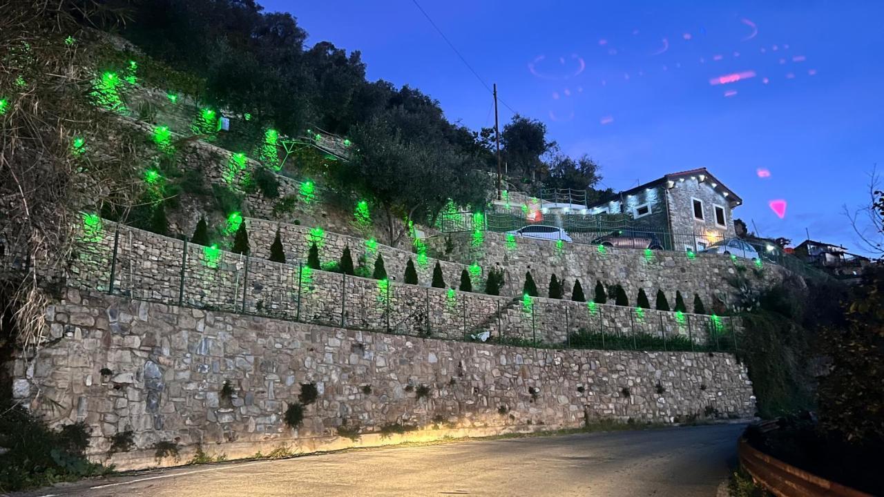 Villa Di Campagna Con Vista Mare 5 Camere Da Letto Pampara Eksteriør bilde