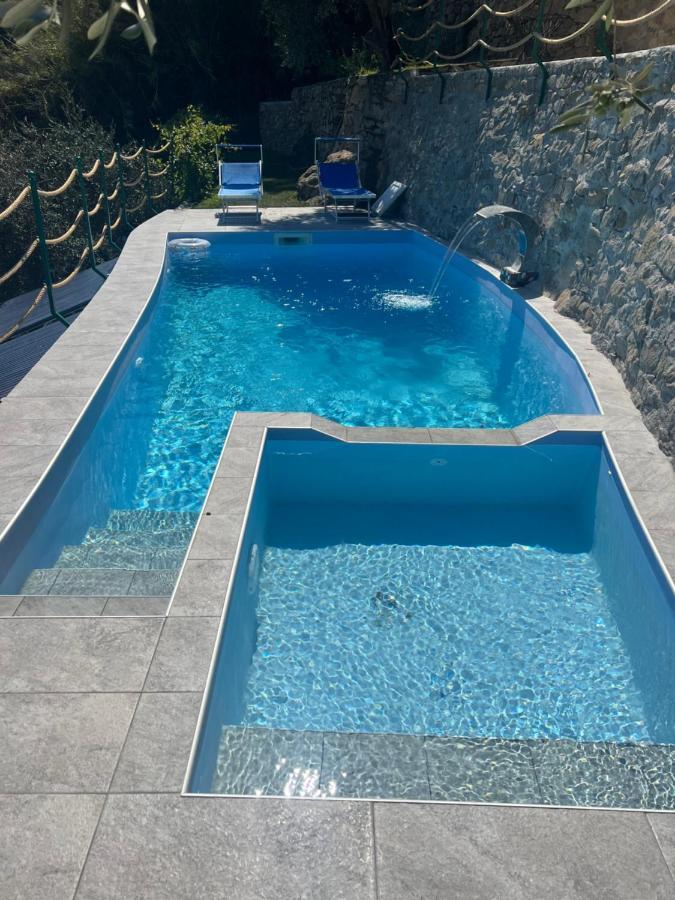 Villa Di Campagna Con Vista Mare 5 Camere Da Letto Pampara Eksteriør bilde
