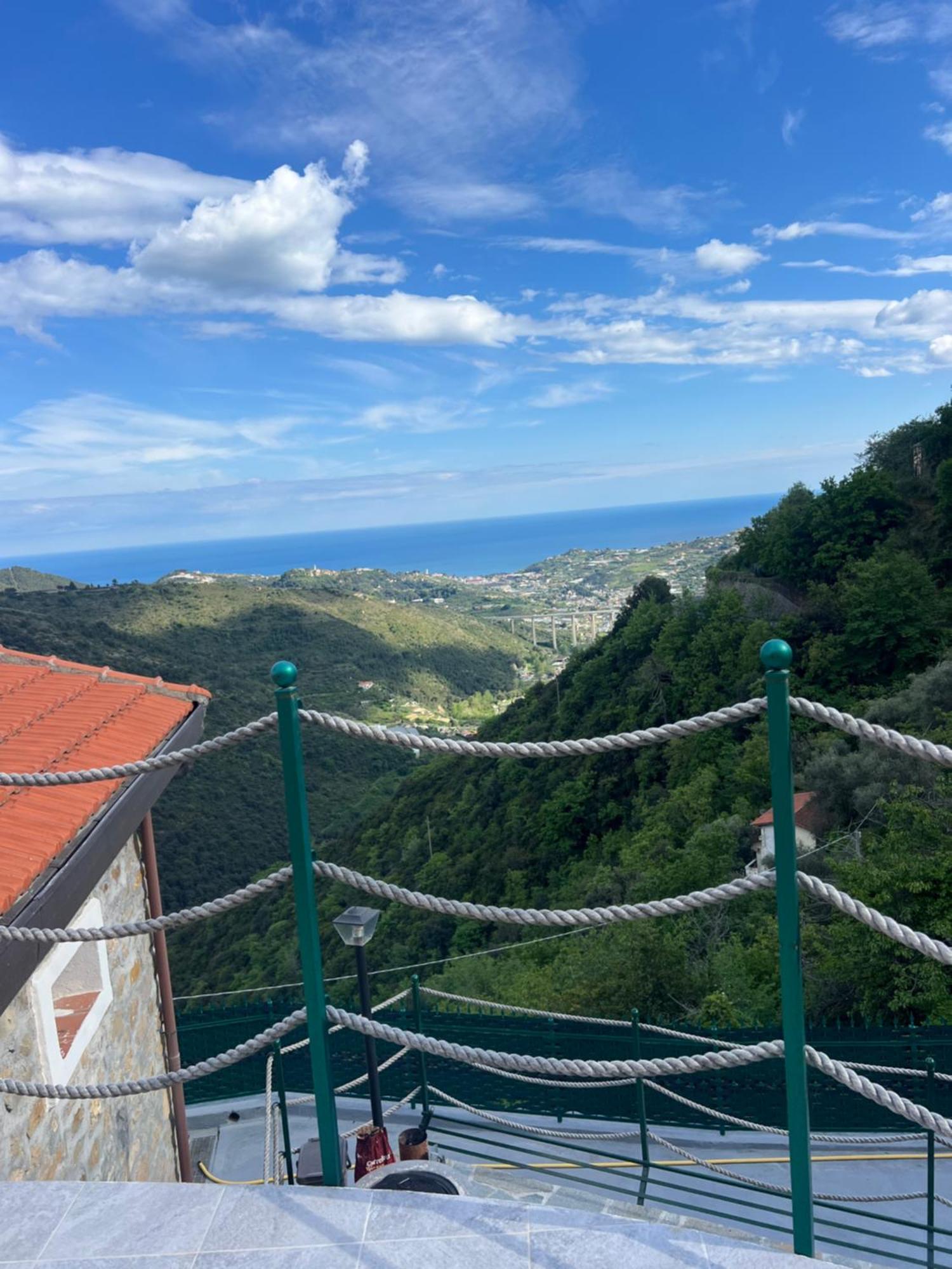 Villa Di Campagna Con Vista Mare 5 Camere Da Letto Pampara Eksteriør bilde