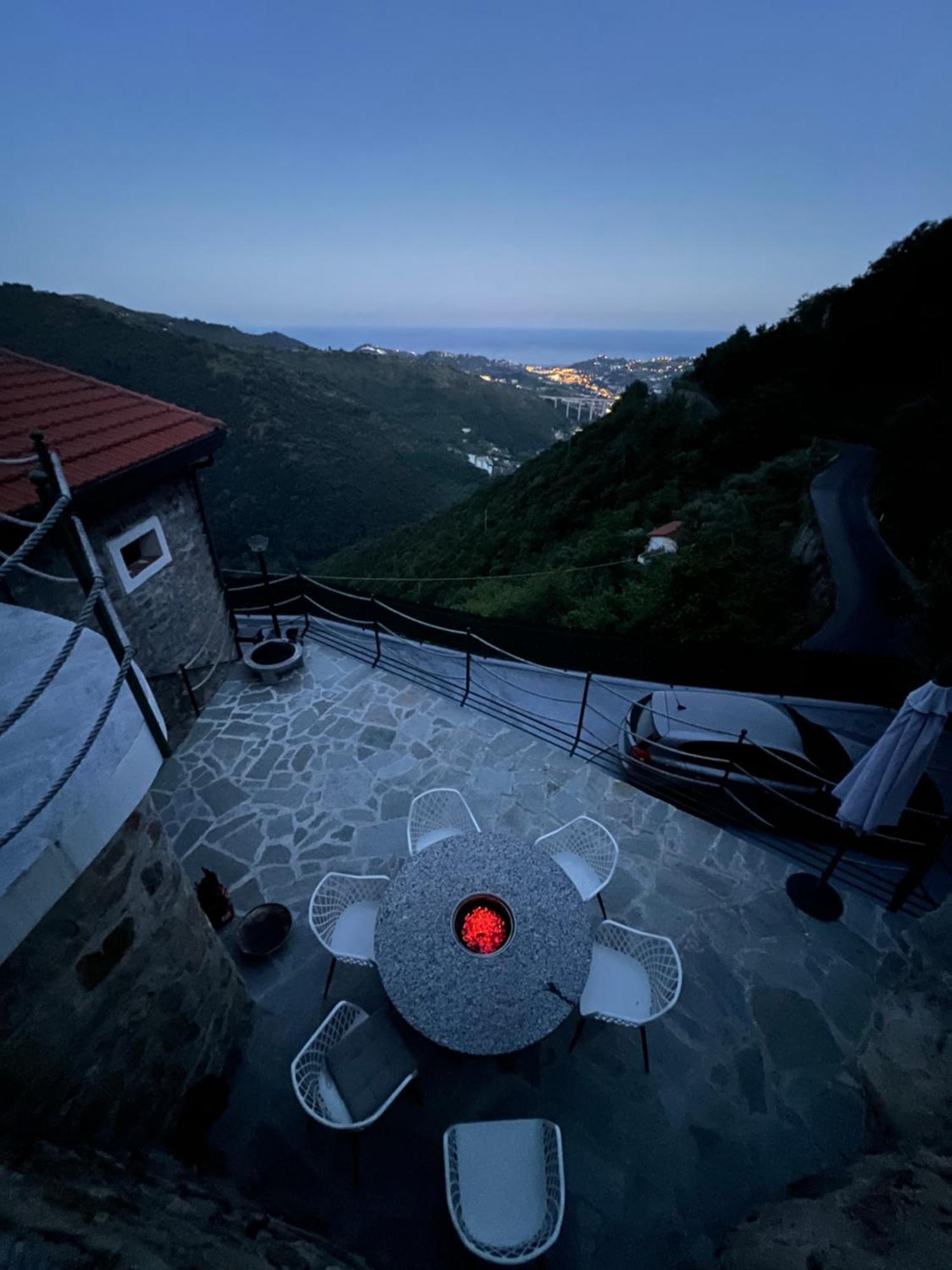 Villa Di Campagna Con Vista Mare 5 Camere Da Letto Pampara Eksteriør bilde
