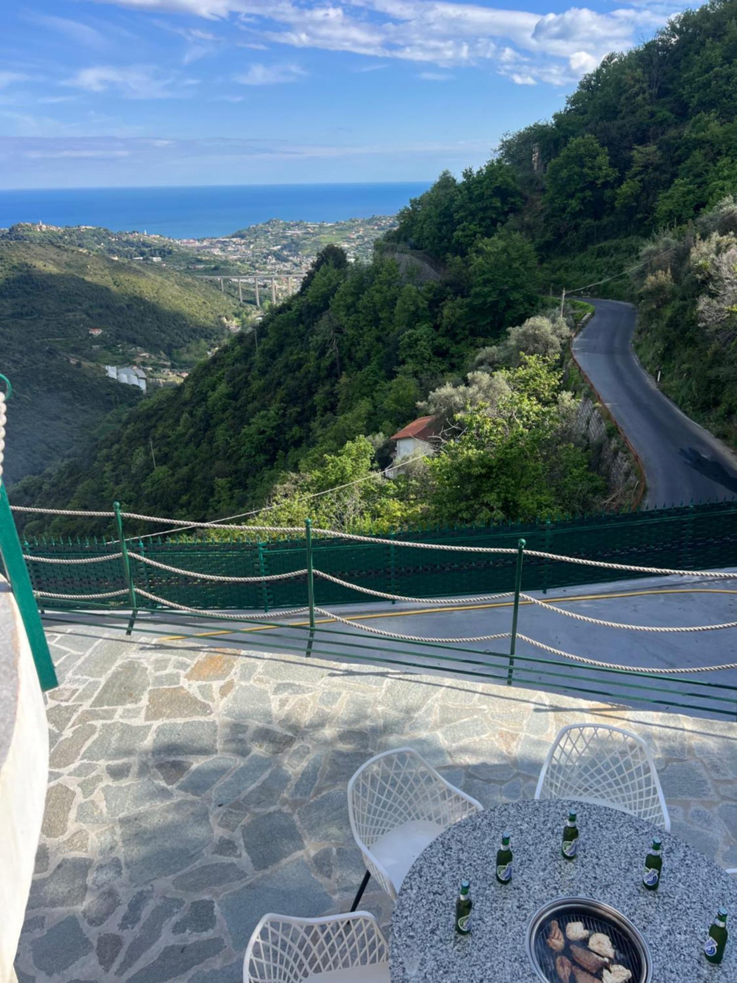 Villa Di Campagna Con Vista Mare 5 Camere Da Letto Pampara Eksteriør bilde